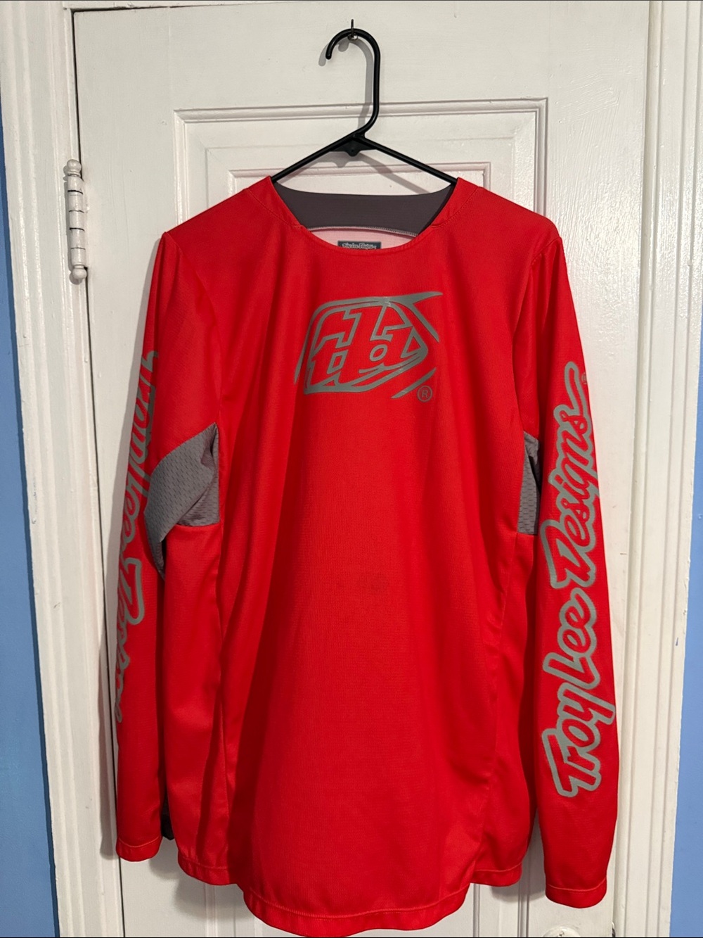 Troy Lee Designs Red/Orange Long Sleeve Jersey